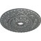 Ekena Millwork Vaduz Ceiling Medallion (Fits Canopies up to 3 1/2"), 23 1/2"OD x 3 1/2"ID x 2 1/8"P, Platinum CM23VAPLS - alternate 3